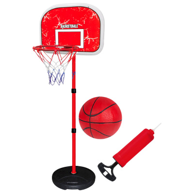 Набор для баскетбола корзина на подставке мяч Рыжий кот 2332296 1